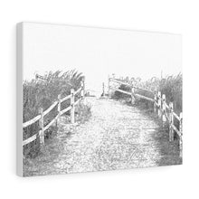 Load image into Gallery viewer, Art Sketch Wall Art Print Beach Path Cape May NJ New Jersey