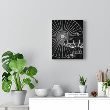 Load image into Gallery viewer, Wildwood Jersey shore Black and White Photography Wall Art Print