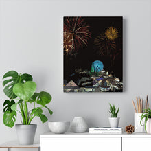 Load image into Gallery viewer, Cartoon Art Wall Decor Art Paint Beach Painting Wildwood New Jersey fireworks