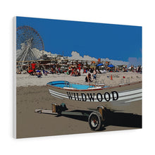 Load image into Gallery viewer, Cartoon Art Wall Decor Art Paint Beach Painting Carnival Decor Jersey shore