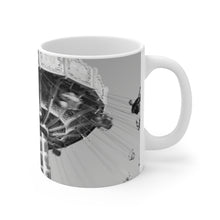 Load image into Gallery viewer, Black and White Wildwood NJ Coffee Or Tea Mug 11oz