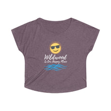 Load image into Gallery viewer, Wildwood is our Happy Place Women's Tri-Blend Dolman