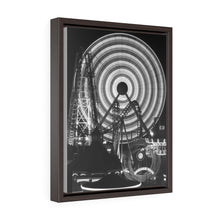 Load image into Gallery viewer, Black and White Photography Wall Art Print Morey's Piers Ferris wheel