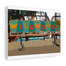 Load image into Gallery viewer, Wildwoods Cartoon Art Wall Decor Art Paint Beach Painting