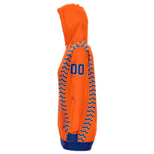 Load image into Gallery viewer, New York Orange Baseball Personalized Longline Hoodie
