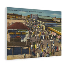Load image into Gallery viewer, Old Wildwood Postcard Home Decor Wall Art Print Canvas