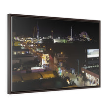 Load image into Gallery viewer, Jersey shore skyline Cartoon Art Wall Decor Art Paint Beach Painting Carnival Decor