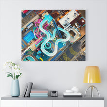 Load image into Gallery viewer, Watercolor Painting Wall Art Print Water park Wildwood NJ
