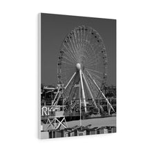 Load image into Gallery viewer, Black and White Photography Wall Art Print Wildwood Beach Decor