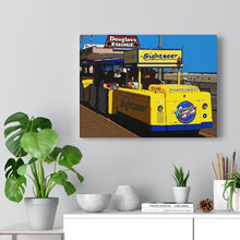 Load image into Gallery viewer, Wildwood NJ Tramcar Cartoon Art Wall Decor Art Painting