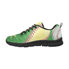 Load image into Gallery viewer, Baseball Sneakers Green and Yellow