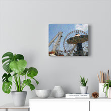 Load image into Gallery viewer, Gouache Digital Art painting Wildwood Jersey shore Swings Wall Art Print
