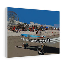 Load image into Gallery viewer, Cartoon Art Wall Decor Art Paint Beach Painting Carnival Decor Jersey shore