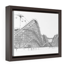 Load image into Gallery viewer, Art Sketch Wall Art Print Wildwood NJ Beach Wooden Boardwak Roller Coaster