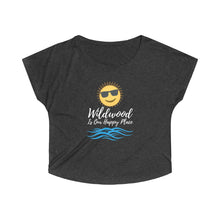 Load image into Gallery viewer, Wildwood is our Happy Place Women's Tri-Blend Dolman