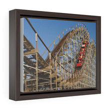 Load image into Gallery viewer, Canvas Print Wildwood Jersey Shore Morey's Piers Roller Coaster