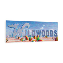 Load image into Gallery viewer, The wildwoods Sign Painting Canvas