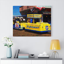 Load image into Gallery viewer, Gouache Digital Art painting Wall Art Print Wildwood NJ Tramcar
