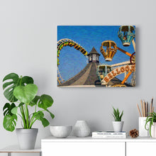 Load image into Gallery viewer, Gouache Digital Art painting Wall Art Print Wildwood Jersey Shore Ferris wheel