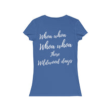 Load image into Gallery viewer, I'm Going to Wildwood WIldwood Days Women's Jersey Short Sleeve V-Neck Tee