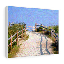 Load image into Gallery viewer, Gouache Digital Art painting Wall Art Print Beach Path Cape May