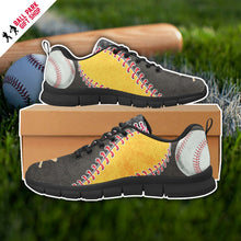 Load image into Gallery viewer, Pittsburgh Sneakers Black & Gold