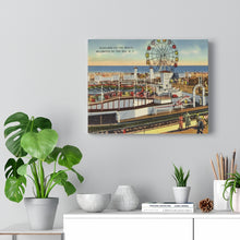 Load image into Gallery viewer, Old WIldwood Ferris Wheel Home Decor Wall Art Print Canvas