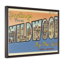 Load image into Gallery viewer, Old Wildwood By The Sea Postcard Home Decor Wall Art Print Canvas