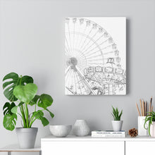 Load image into Gallery viewer, Art Sketch Wall Art Print Wildwood Beach Decor Amusement Park