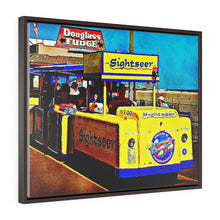 Load image into Gallery viewer, Oil Painting Wall Art Print Wildwood NJ Tramcar