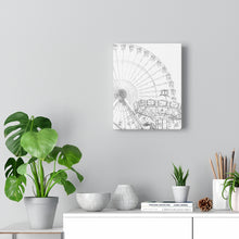 Load image into Gallery viewer, Art Sketch Wall Art Print Wildwood Beach Decor Amusement Park