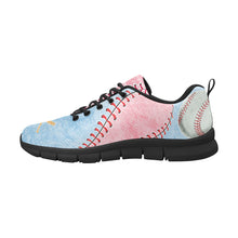 Load image into Gallery viewer, Baseball Sneakers Pale Pink & Blue