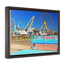 Load image into Gallery viewer, Watercolor Painting Wall Art Print Wildwood NJ Skyline