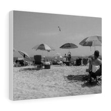 Load image into Gallery viewer, Black and White Photography Wall Art Print Wildwood Crest Beach
