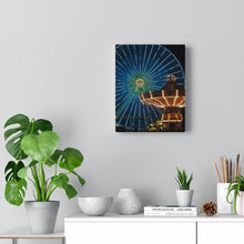 Load image into Gallery viewer, Cartoon art Wall Decor Art Paint Beach Painting Ferris Wheel Wildwood NJ
