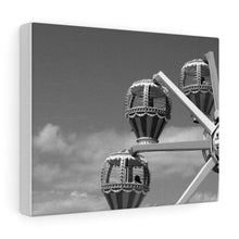 Load image into Gallery viewer, Black and White Photography Wall Art Print Wildwood Beach Sky