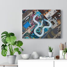 Load image into Gallery viewer, Cartoon Art Wall Decor Art Paint Beach Painting Water Park