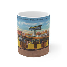Load image into Gallery viewer, Vintage Wildwood by the Sea Postcard coffee Mug 11oz