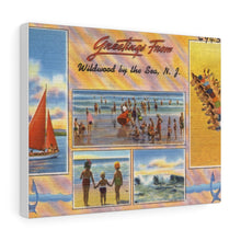 Load image into Gallery viewer, Old Beach Wildwood By The Sea Home Decor Wall Art Print Canvas