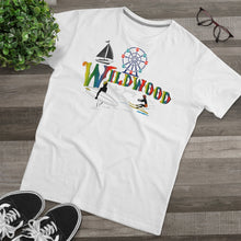 Load image into Gallery viewer, Vintage retro old school Style Wildwood New Jersey Men's Modern-fit Tee