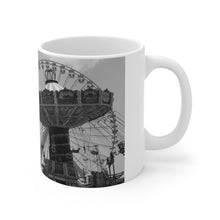 Load image into Gallery viewer, Black and White Wildwood NJ Coffee Or Tea Mug 11oz