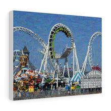 Load image into Gallery viewer, Gouache Digital Art painting Wall Art Print Wildwood NJ Boardwalk
