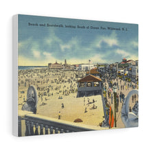 Load image into Gallery viewer, WIldwood NJ Beach Home Decor Wall Art Print Canvas