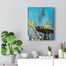 Load image into Gallery viewer, Wildwood Jersey shore Morey's Piers amusement park rides portrait