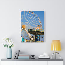 Load image into Gallery viewer, Canvas Print Wildwood New Jersey Morey's Piers Amusement Park Portrait