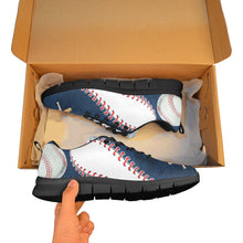 Load image into Gallery viewer, New York Sneakers Blue & White