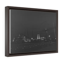 Load image into Gallery viewer, Black and White Photography Wall Art Print Sunset Wildwood New Jersey