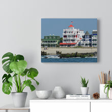 Load image into Gallery viewer, Canvas Print Cape May Beach View