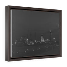 Load image into Gallery viewer, Black and White Photography Wall Art Print Sunset Wildwood New Jersey