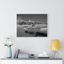 Load image into Gallery viewer, Black and White Photography Wall Art Print Wildwood New Jersey shore beach